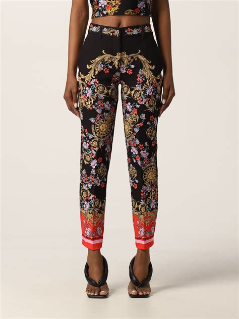 pantalon versace mujer|Pantalones Versace Collection para Mujer .